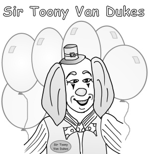 Sir Toony's Coloring Page